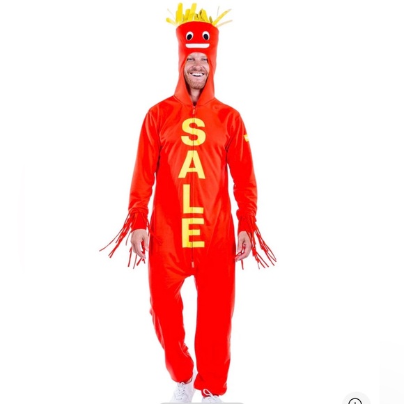 MEN'S INFLATABLE TUBE GUY COSTUME - Picture 2 of 15